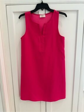 Everly Hot Pink Sleeveless Mini Dress